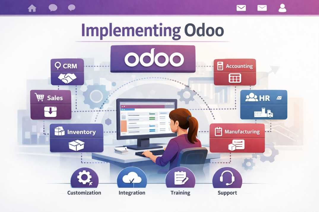 Odoo CMS- Sample image floating