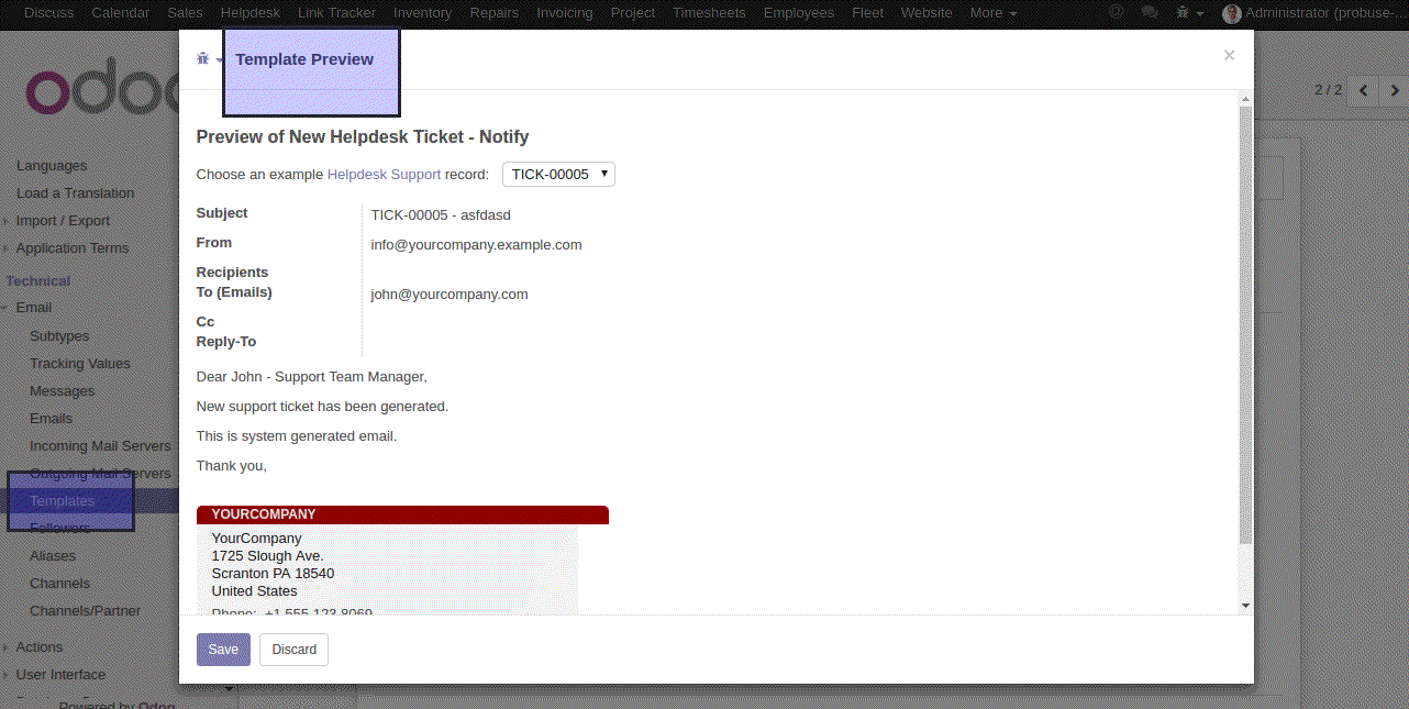 Odoo CMS - a big picture